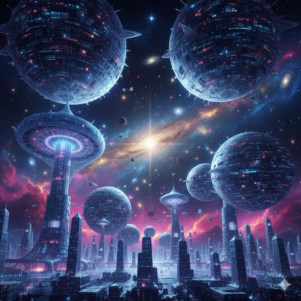Computronium, AI Art (Gemini)